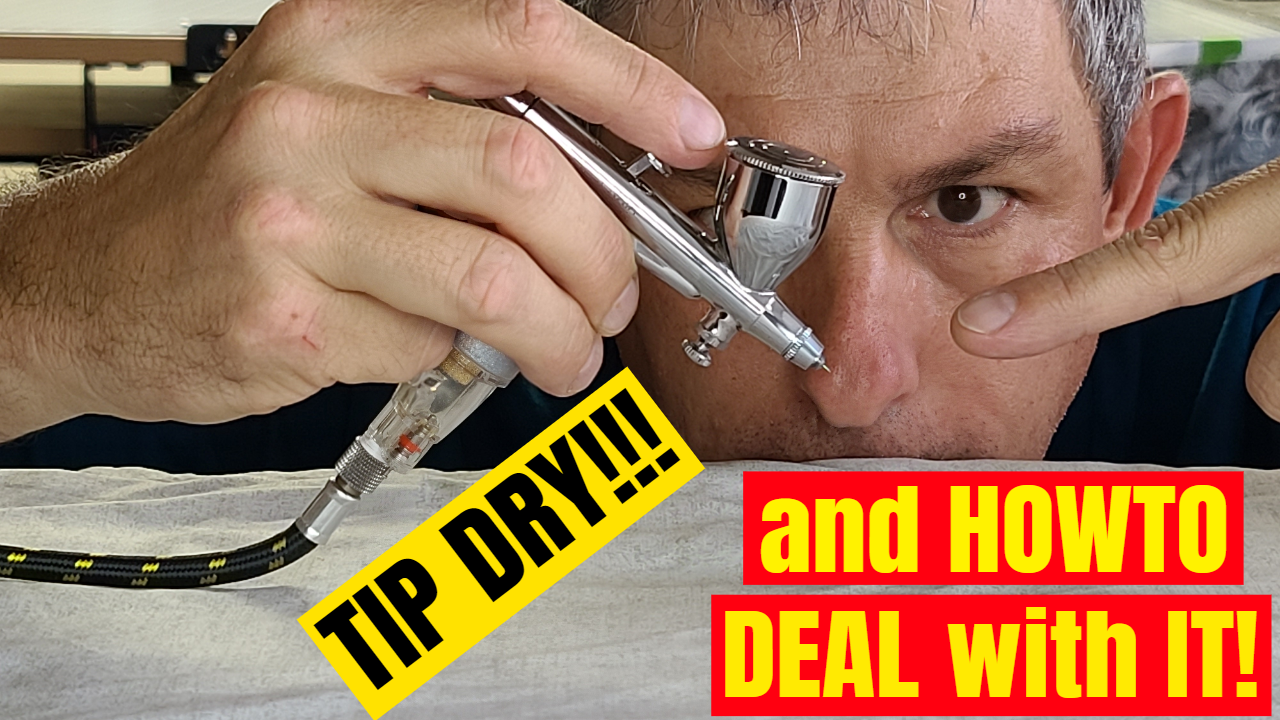 Airbrush Tip Dry and How to Deal with It! The Airbrush Garage